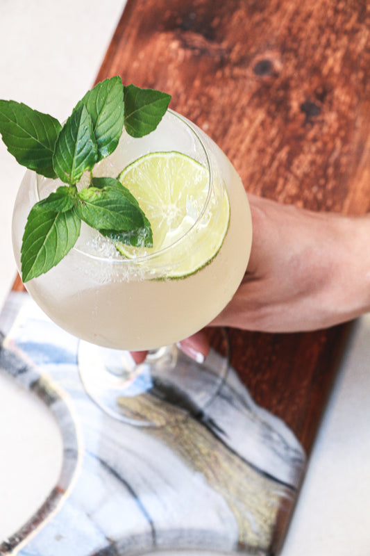 Ginger gin tonic