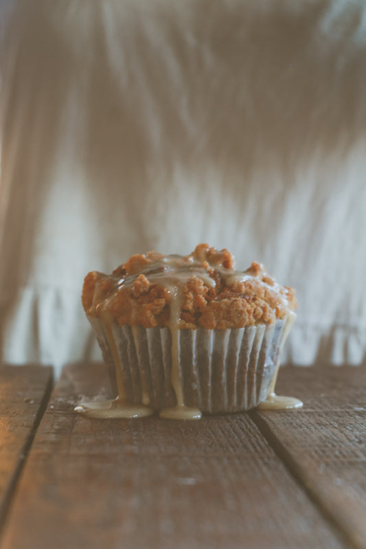 Pumpkin Spice Streusel muffin by Harina & Oliva
