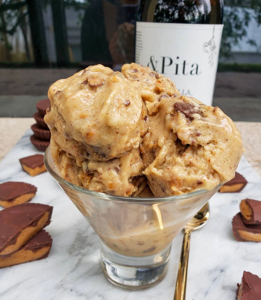 Vainilla Peanut Butter Cup Ice-cream