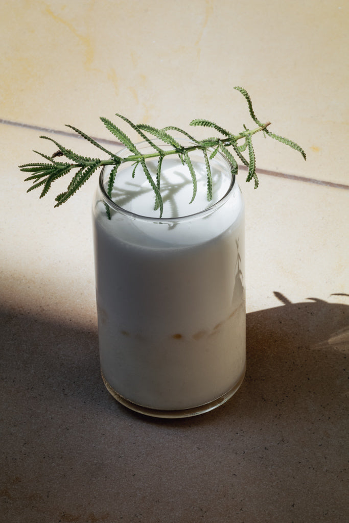 Lavander-Vanilla Foamy Latte
