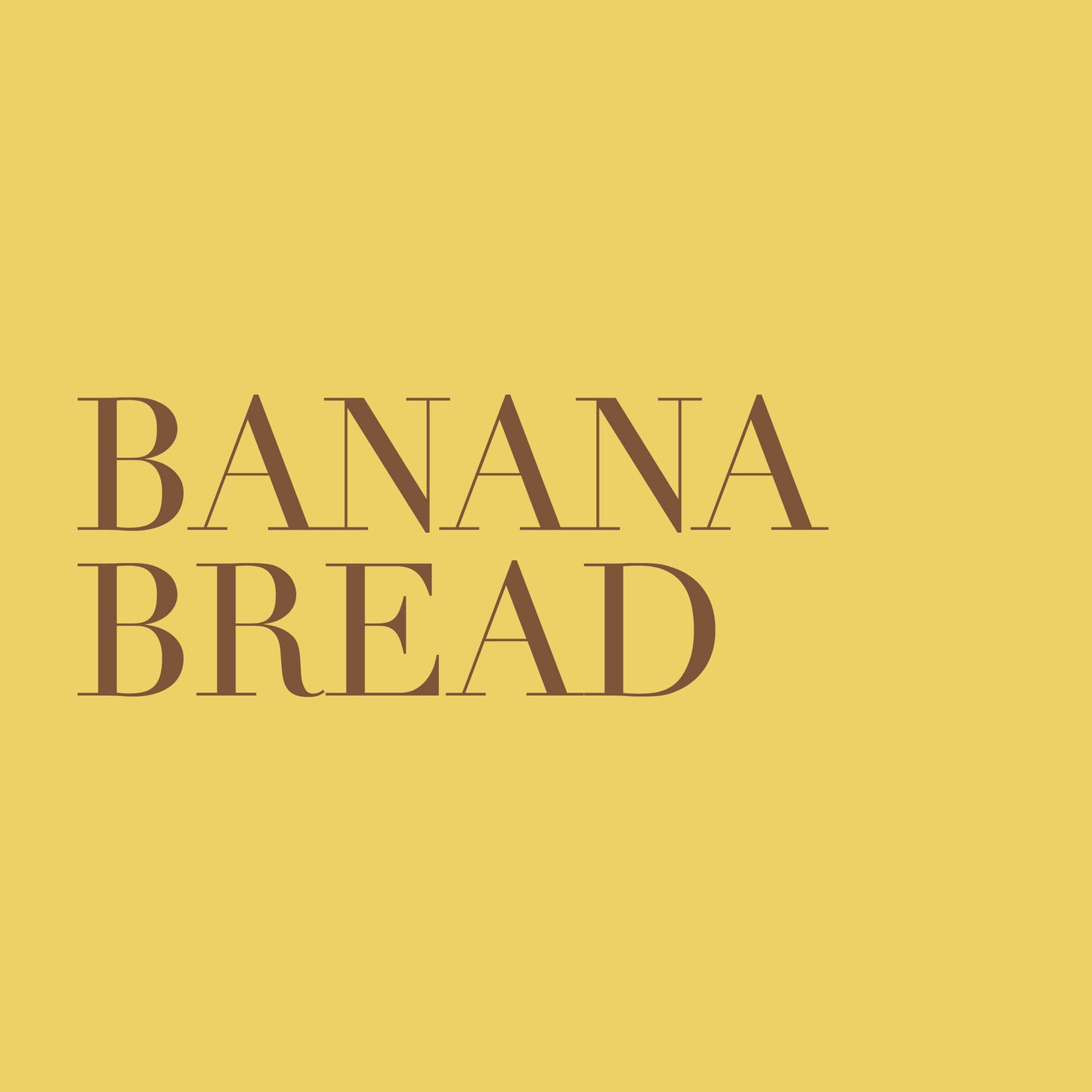 Banana Bread Sugar Free